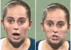 "Putina m**ka!" Ostapenko mačā pret Krievijas sportisti Kaļinsku "nodod zibeņus"