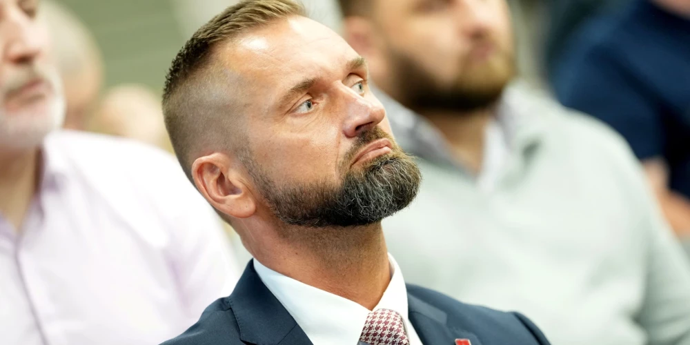 Latvijas Hokeja federācijas sporta direktors Edgars Buncis.