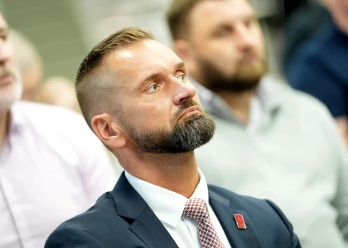 Latvijas Hokeja federācijas sporta direktors Edgars Buncis.