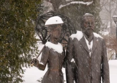 Piektdien gaisa temperatūra pakāpsies līdz +5 grādiem; vietām gaidāms lietus