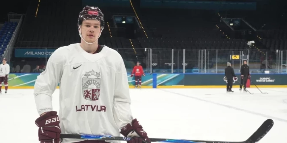 Alberts Šmits ir viens no šī brīža apspriestākajiem hokeja talantiem.
