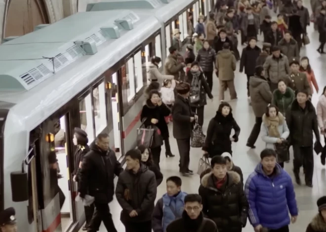 VIDEO: unikāli skati no Ziemeļkorejas ikdienas dzīves; eksperti brīdina - publiskotie kadri var būt maldinoši