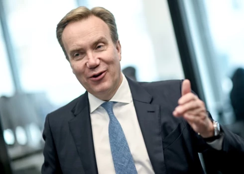 Pasaules Ekonomikas foruma prezidents Berge Brende.