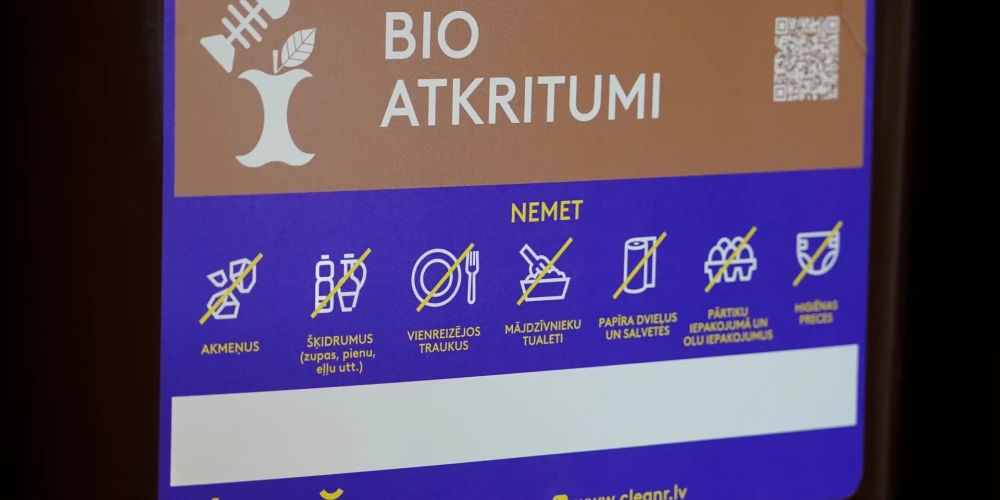 Rīgā no 2027. gada marta būs obligāta atkritumu šķirošana un bioloģisko atkritumu dalīta vākšana. 