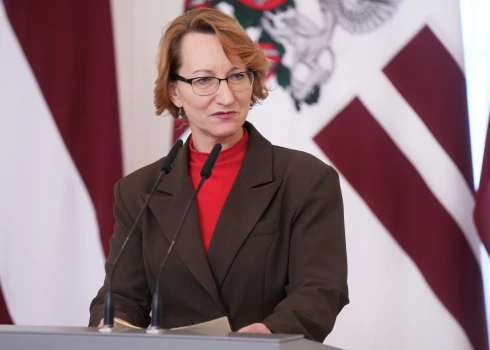 Izglītības un zinātnes ministre Dace Melbārde. 