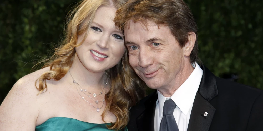 Martins Šorts un viņa meita Ketrīna.