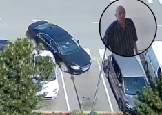 VIDEO: tiek meklēts kungs, kurš tirdzniecības centra stāvlaukumā apskādēja kādu auto