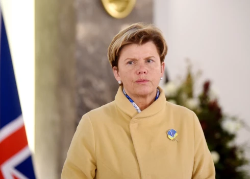 Latvijas ārlietu ministre Baiba Braže.