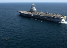 Zviedrija Baltijas jūrā pārvērusi Krievijas dronu, kas lidoja Francijas militārā kuģa virzienā