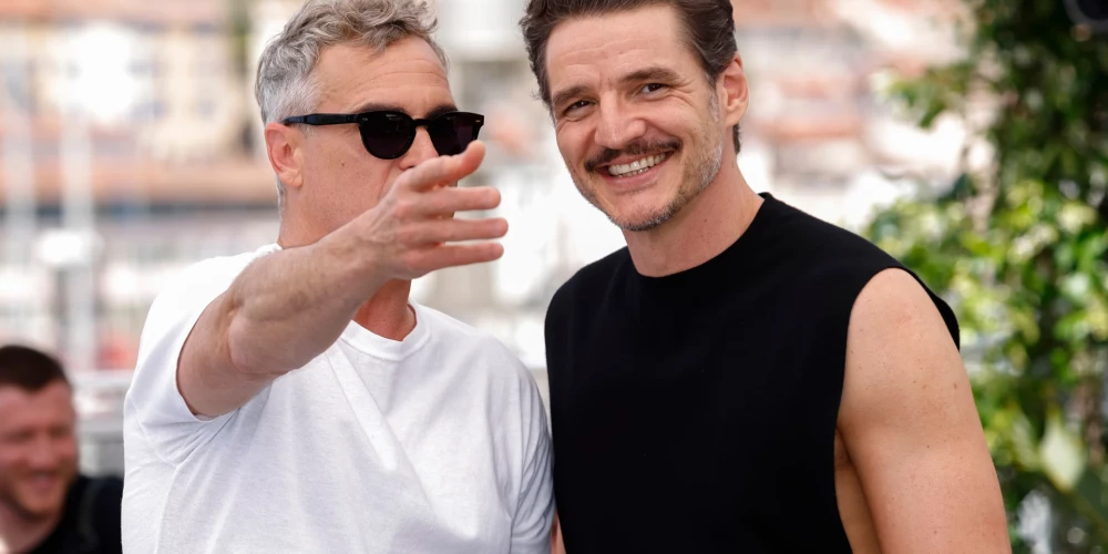 Педро Паскаль на премьере фильма.