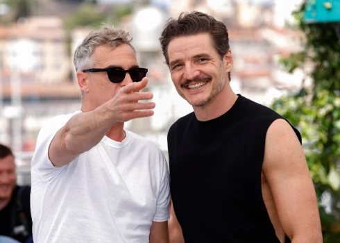 Педро Паскаль на премьере фильма.