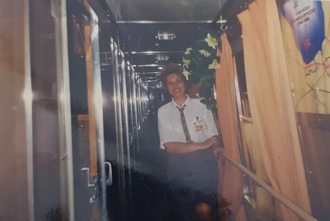 Марине удалось поработать и на простых маршрутах и в VIP-вагоне.