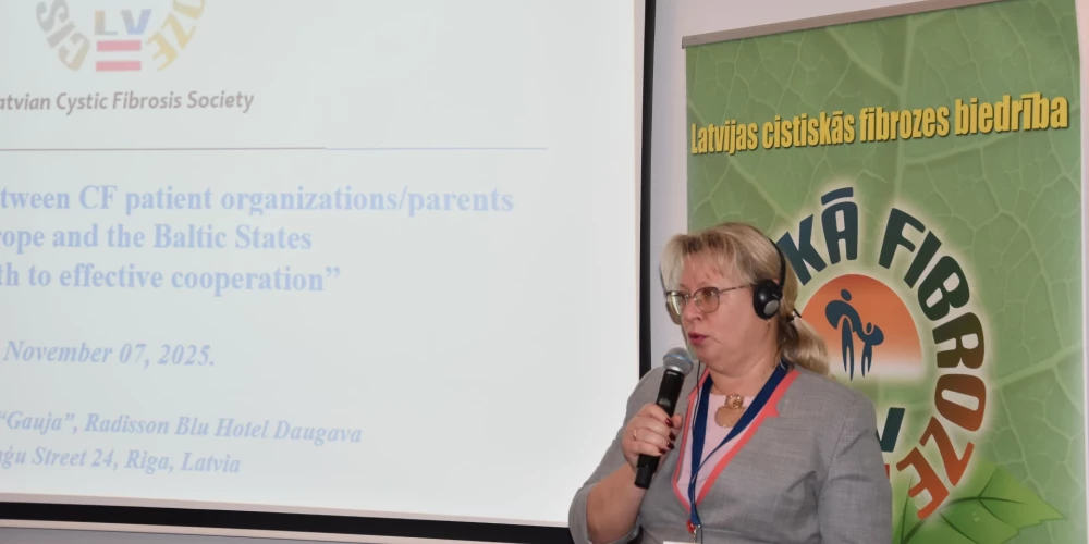 Latvijas Cistiskās fibrozes biedrība ir asociācijas “CF Europe” biedrs. 2014. gadā biedrība organizēja pirmo Eiropas konferenci Latvijā “Cistiskā fibroze Baltijā un Eiropā”, kurā piedalījās eksperti no dažādām Eiropas valstīm. Arī pērn notika līdzīga tikšanās.