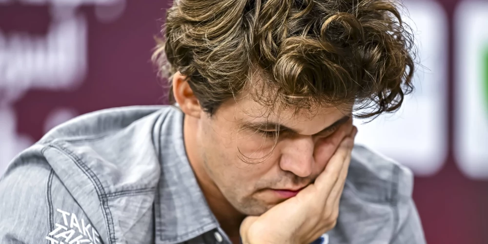 Šaha superzvaigzne Magnuss Kārlsens.