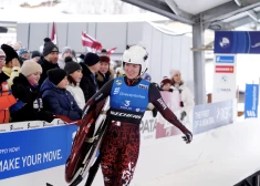Kādu laiku pabijusi pat līderpozīcijā, Margita Sirsniņa Siguldā izcīna piekto vietu Junioru pasaules kausa posmā kamaniņu sportā