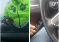 “Uz kāda pamata jūs mani aizturat?” Bravūrīgs šoferis pēc konfrontācijas ar likumsargiem uzsāk bēgšanu. Notikušo komentē Valsts policija. VIDEO