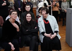 FOTO: Mākslas muzejā svinīgi noslēdz projektu "Itālijas gaisma: no Fatori līdz Morandi"