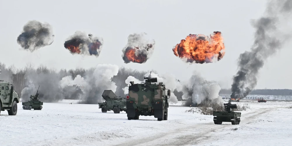 Polijas armijas pretdronu sistēmu demonstrēšana