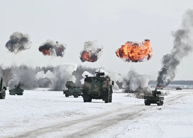 Polijas armijas pretdronu sistēmu demonstrēšana
