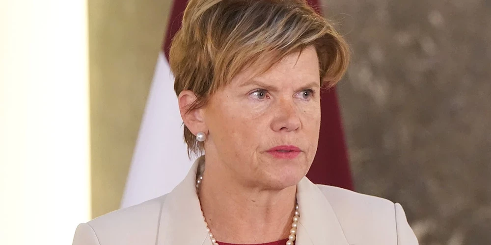 Latvijas ārlietu ministre Baiba Braže.