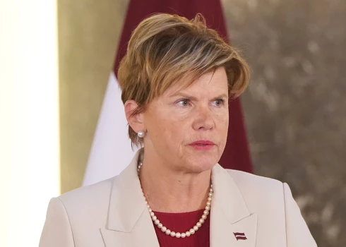 Latvijas ārlietu ministre Baiba Braže.