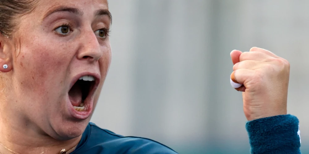 Aļona Ostapenko bija ļoti noskaitusies uz savu oponenti no Krievijas.