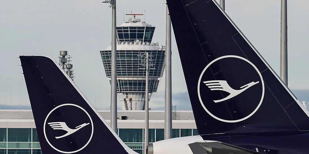 Vācijas aviokompānija "Lufthansa" paziņoja, ka nedēļas nogalē Tuvo Austrumu reģionā ir apturējusi vairākus lidojumus 