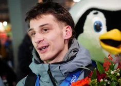 Gruzdulis-Borovojs Siguldā uzvar Junioru pasaules kausa posmā kamaniņu sportā