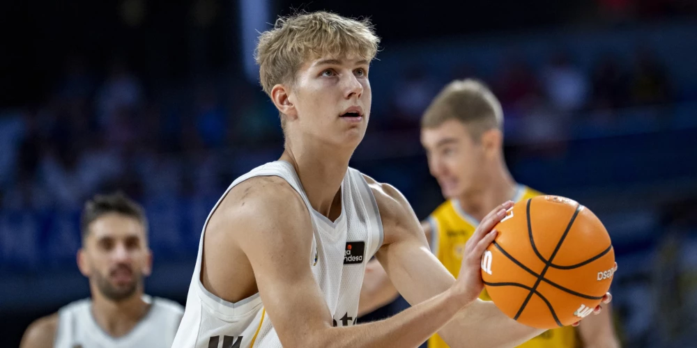 Latvijas jaunais basketbola talants Gunārs Grīnvalds šīs sezonas sākumā jau paguva debitēt arī karaliskā Madrides "Real" pieaugušo komandas rindās.