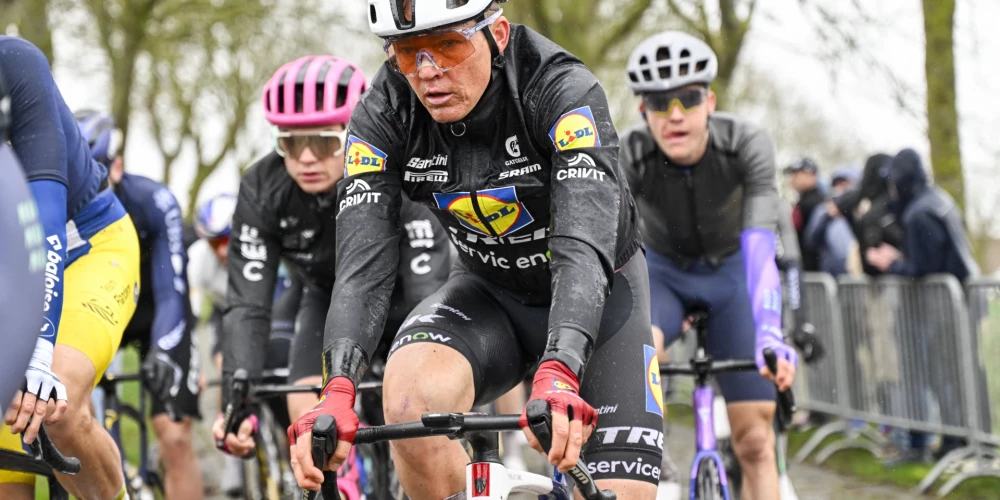 Latvijas riteņbraucējs Toms Skujiņš.