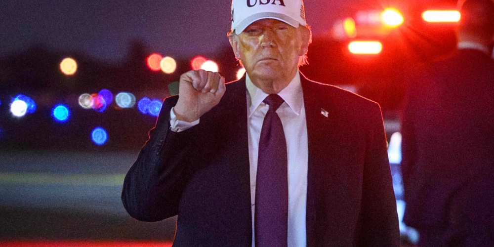 ASV prezidents Donalds Tramps. 