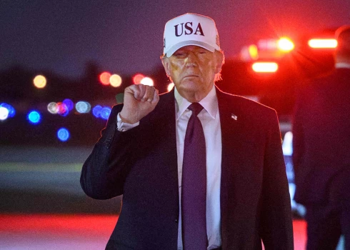 ASV prezidents Donalds Tramps. 