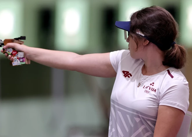 Agate Rašmane izcīna piekto vietu Eiropas čempionātā šaušanā. VIDEO