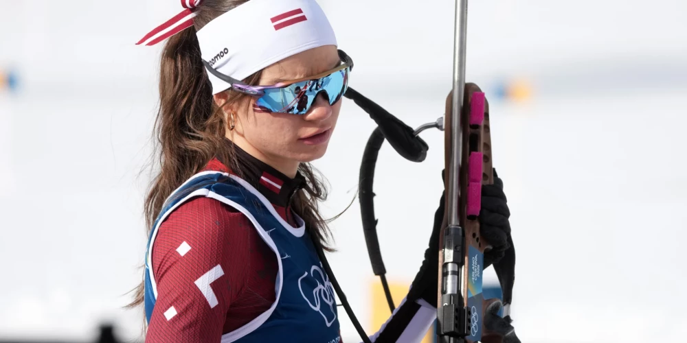 Latvijas sportiste Estere Volfa. 