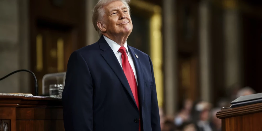 ASV prezidents Donalds Tramps. 