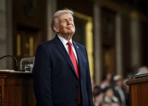 ASV prezidents Donalds Tramps. 