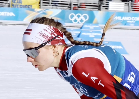 Latvijas sportiste Patrīcija Eiduka. 