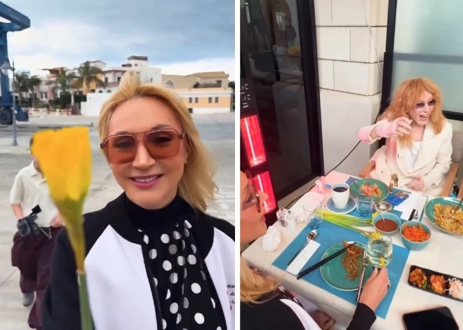 "Праздник желтых цветов" в узком кругу: Орбакайте показала семейные посиделки Пугачевой на Кипре