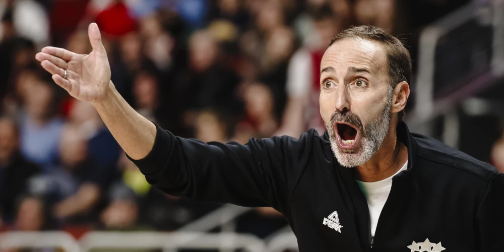 Latvijas vīriešu basketbola izlases galvenais treneris Sito Alonso. 