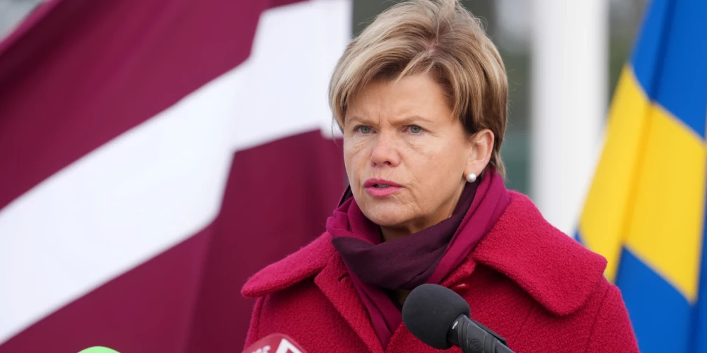 Latvijas ārlietu ministre Baiba Braže.