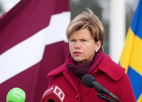 Latvijas ārlietu ministre Baiba Braže.