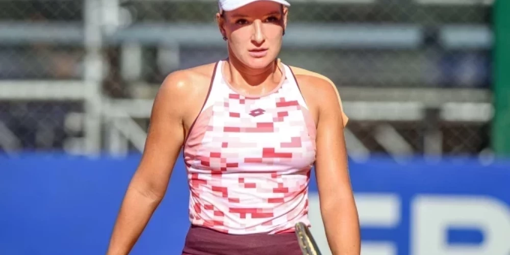 Darja Semeņistaja šobrīd cenšas nostiprināties WTA top100. 