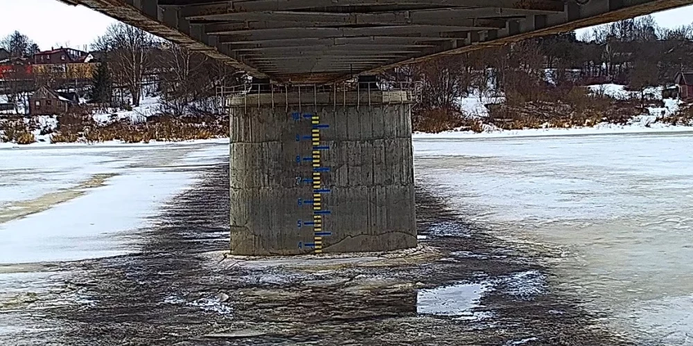 За уровнем воды в Екабпилсе можно следить онлайн.