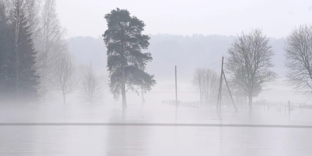 Rēzeknē apseko potenciāli applūstošās teritorijas.