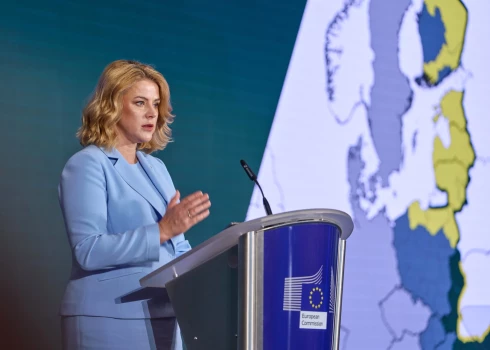 Ministru prezidente Evika Siliņa.