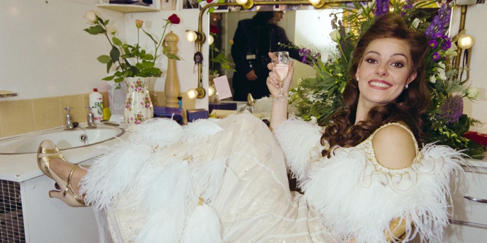 Britu teātra zvaigzne Rūtija Henšola 1993. gadā.