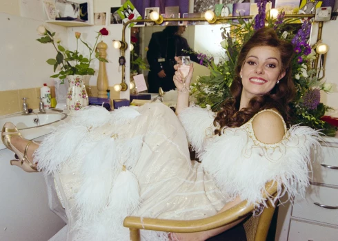 Britu teātra zvaigzne Rūtija Henšola 1993. gadā.