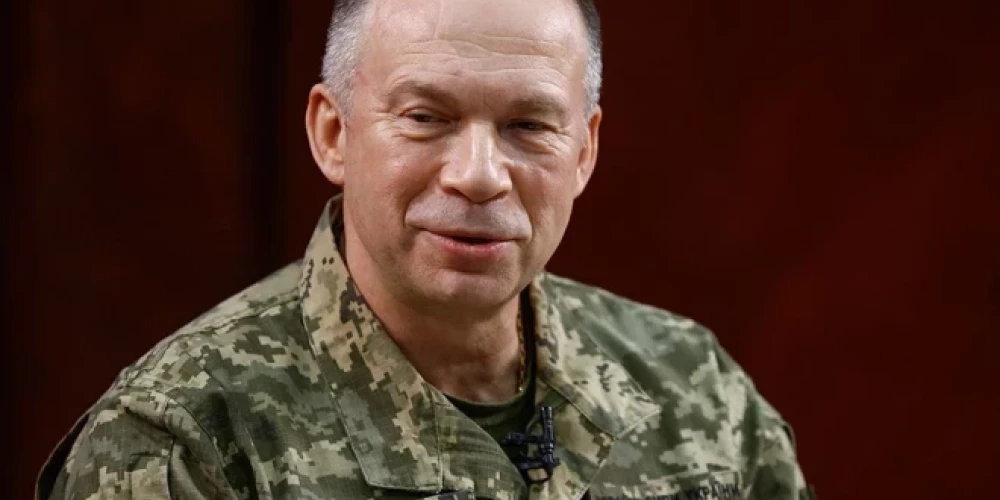 Ukrainas armijas virspavēlnieks Oleksandrs Sirskis.