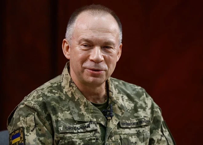 Sirskis: Ukraina februārī atguva vairāk teritorijas, nekā krievi spēja ieņemt