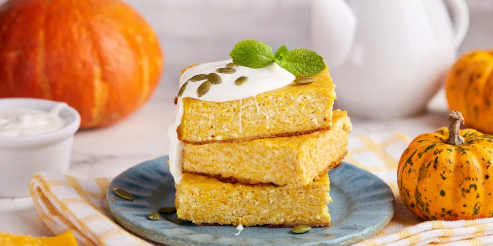 Ķirbja un biepziena sacepums